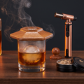 Emberlid Cocktail Smoker Kit — 23-Piece Oak Set with Torch & 6 Wood Flavors